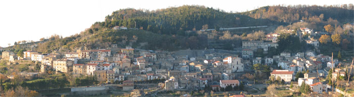 Veduta di Falconara Albanese